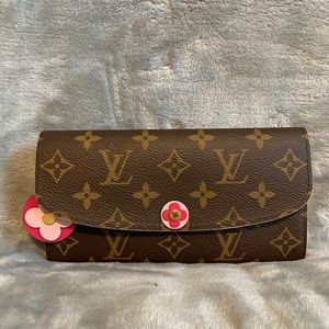 Louis Vuitton Limited Edition Emilie Bloom Wallet
